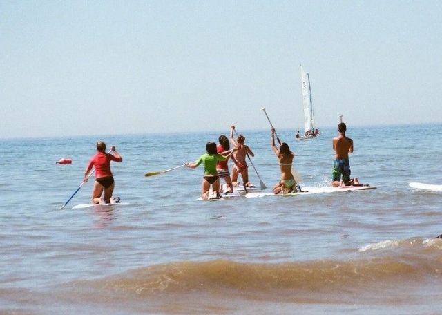  paddlesurf in acqua 